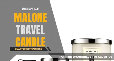 The Perfect Size for Your Jo Malone Travel Candle