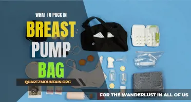 Essential Items to Pack in Your Breast Pump Bag