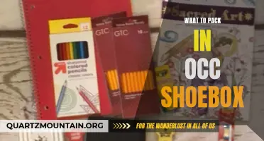 10 Essential Items to Pack in an OCC Shoebox