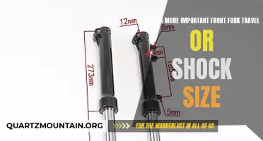The Importance of Front Fork Travel Versus Shock Size: Which Matters More?