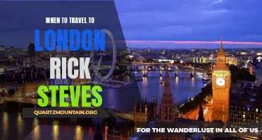 When is the Best Time to Travel to London According to Rick Steves