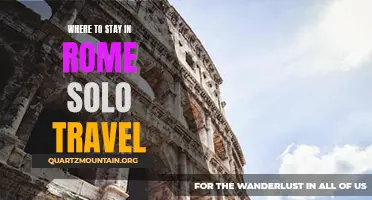The Best Neighborhoods to Stay in Rome for Solo Travelers