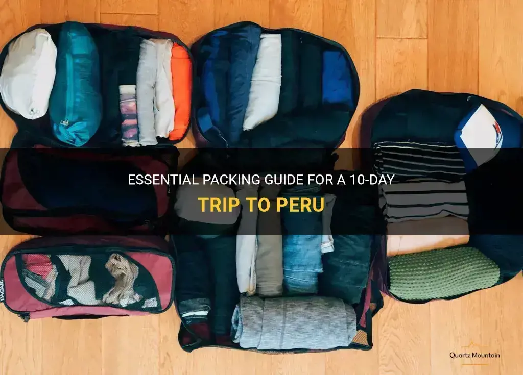 10 days in peru what to pack