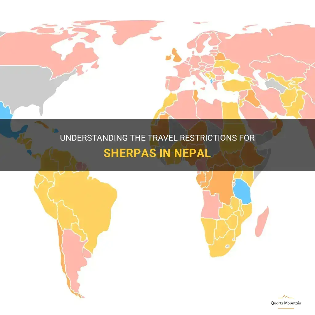 sherpa travel restrictions