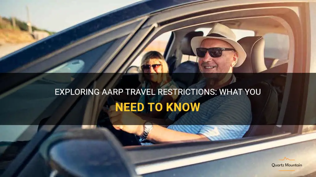 aarp travel restrictions