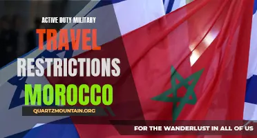 Understanding the Active Duty Military Travel Restrictions in Morocco