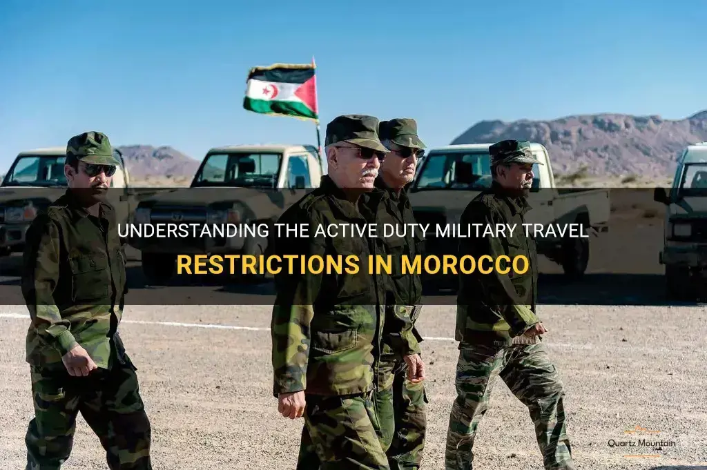 morocco travel restrictions 2022
