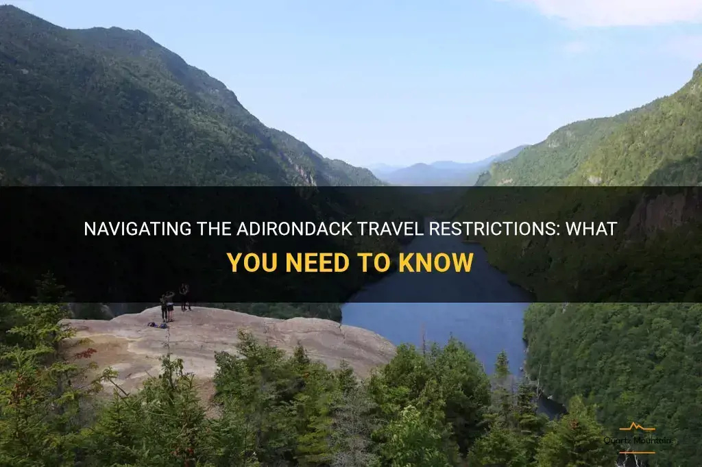 adirondack travel restrictions
