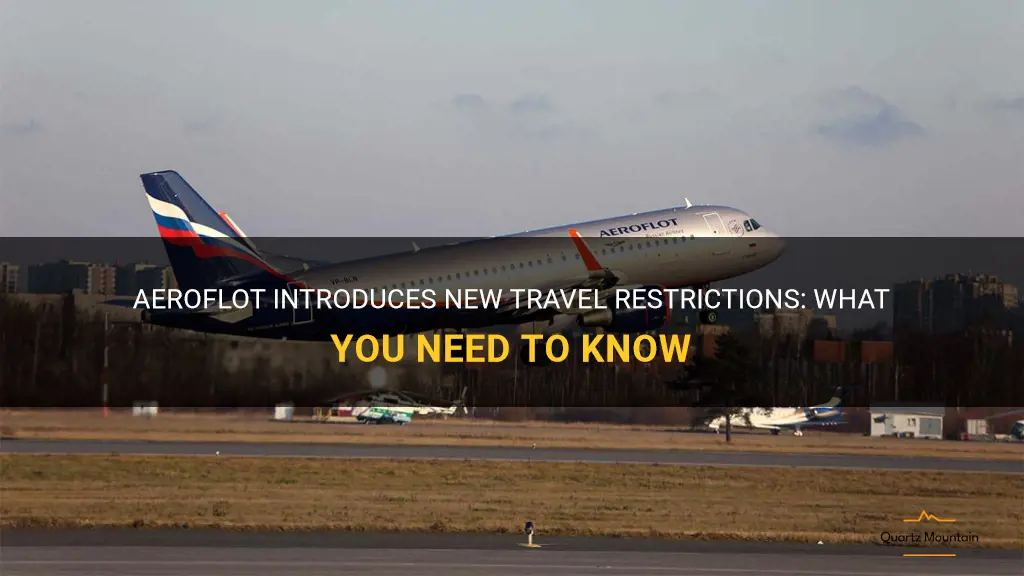 aeroflot travel restrictions