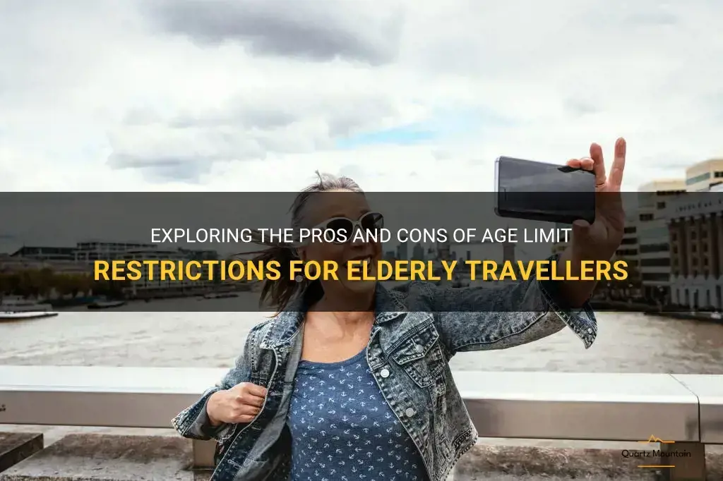 age limit restrictions for elderly travellers
