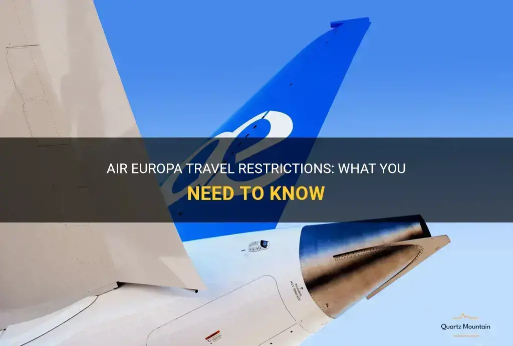 air europa travel restrictions