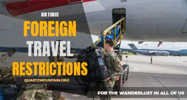 Understanding Air Force Foreign Travel Restrictions: What You Need to Know
