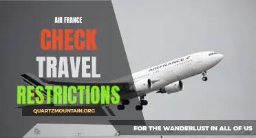 Air France: Your Guide to Checking Travel Restrictions Before Flying