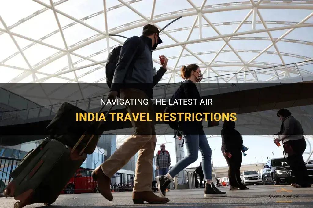 air india travel restrictions
