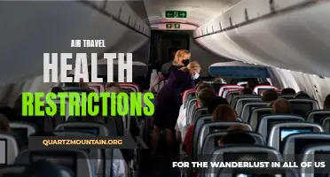 The Importance of Air Travel Health Restrictions: Protecting Passengers and Preventing the Spread of Illness