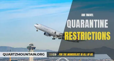 Navigating Air Travel Quarantine Restrictions: What You Need to Know