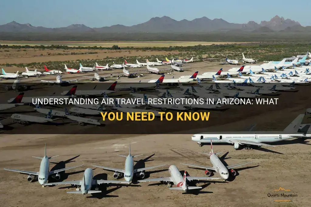 air travel restrictions arizona