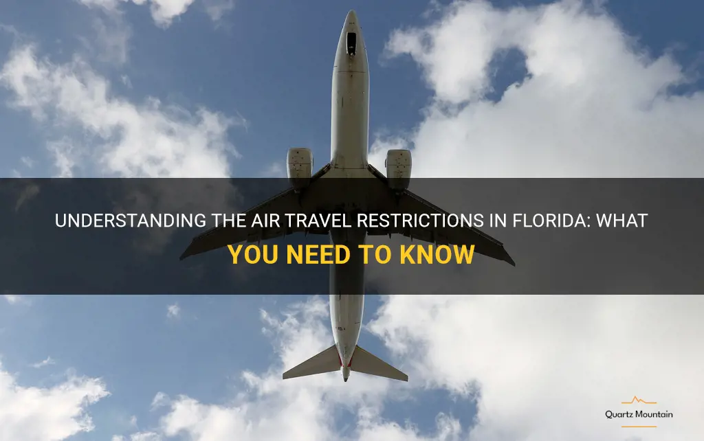air travel restrictions florida