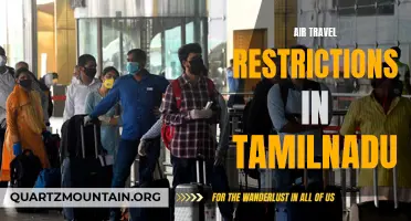 Exploring the Air Travel Restrictions in Tamil Nadu: What You Need to Know