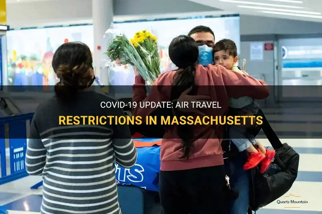 air travel restrictions massachusetts