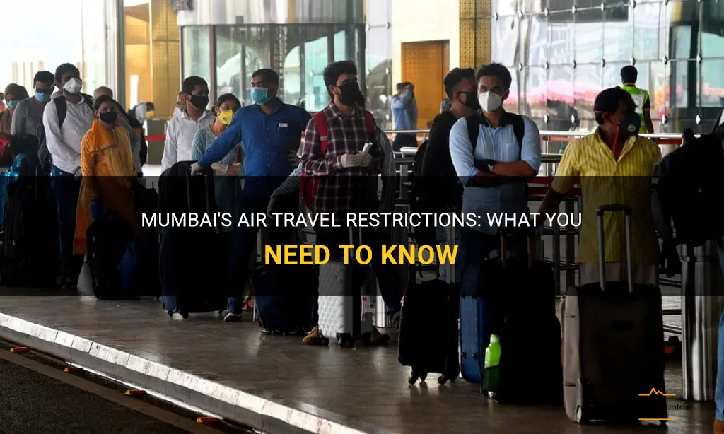 air travel restrictions mumbai