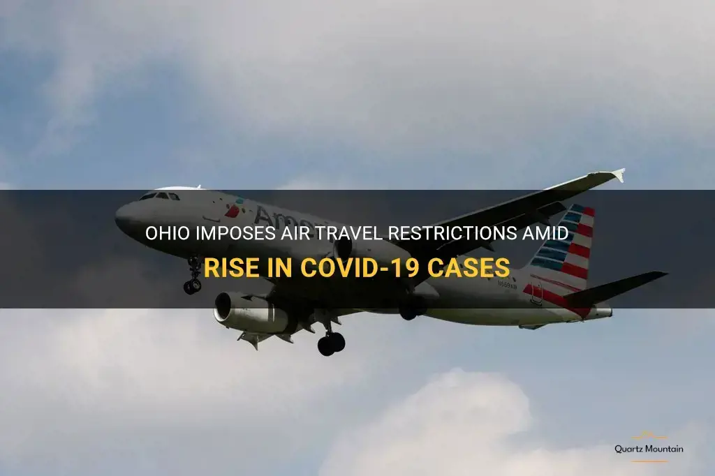 air travel restrictions ohio