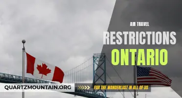 Understanding Air Travel Restrictions in Ontario: What You Need to Know