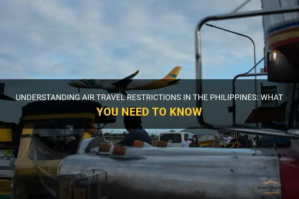 air travel restrictions philippines