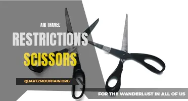 Understanding Air Travel Restrictions: Can You Bring Scissors on a Plane?