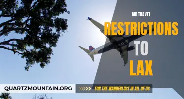 Navigating Air Travel Restrictions to LAX: What You Need to Know