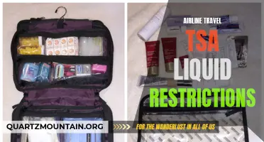 Understanding TSA Liquid Restrictions: What You Can and Cannot Bring on Your Airline Travel