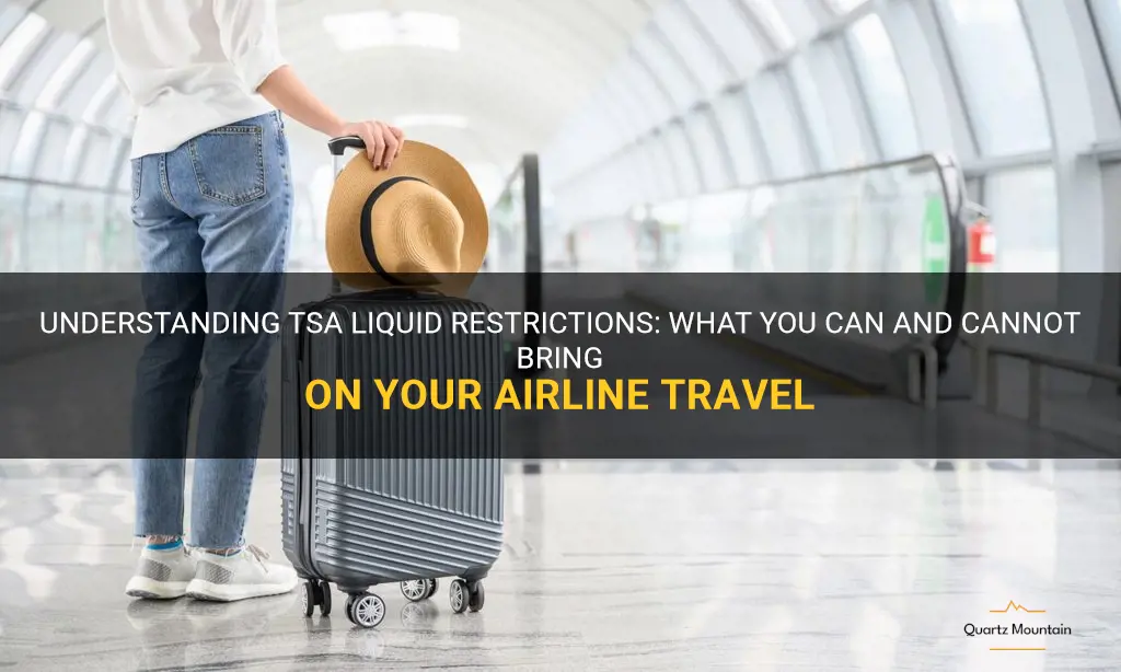 airline travel tsa liquid restrictions