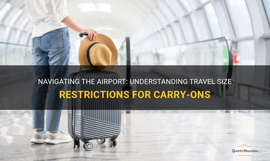 airport travel size restrictions