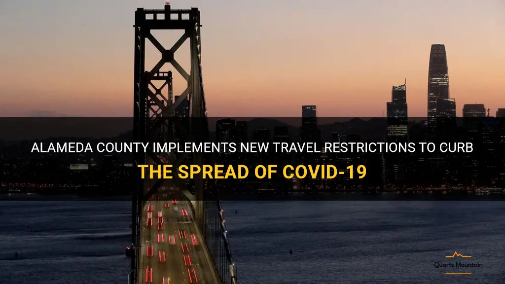 alameda county travel restriction