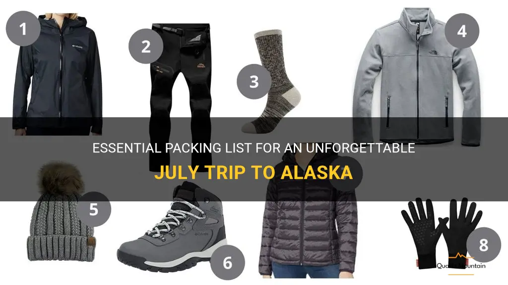 alaska in july what to pack