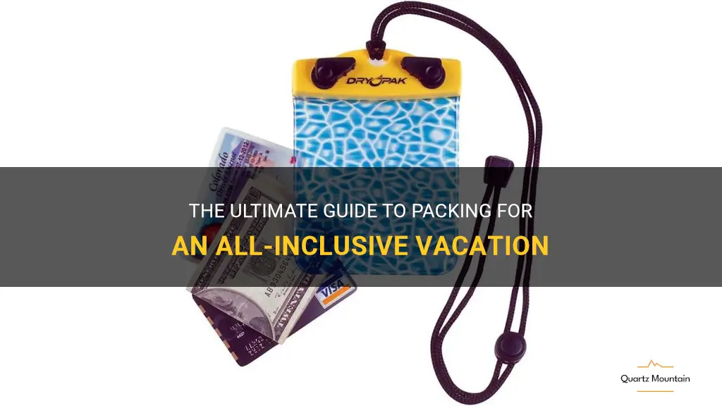 all inclusive what to pack