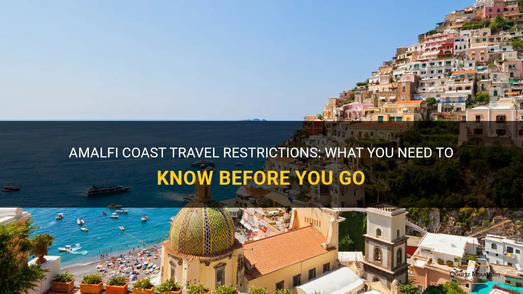 amalfi coast travel restrictions