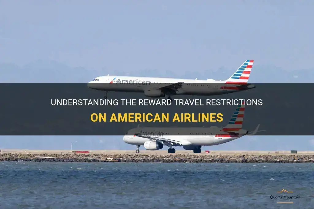american airlines reward travel restrictions