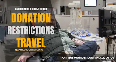 Understanding the American Red Cross Blood Donation Restrictions for Travelers