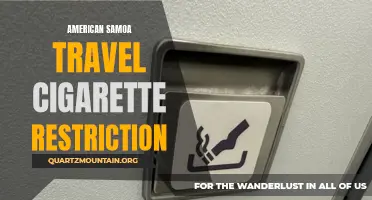 Understanding Cigarette Restrictions When Traveling to American Samoa