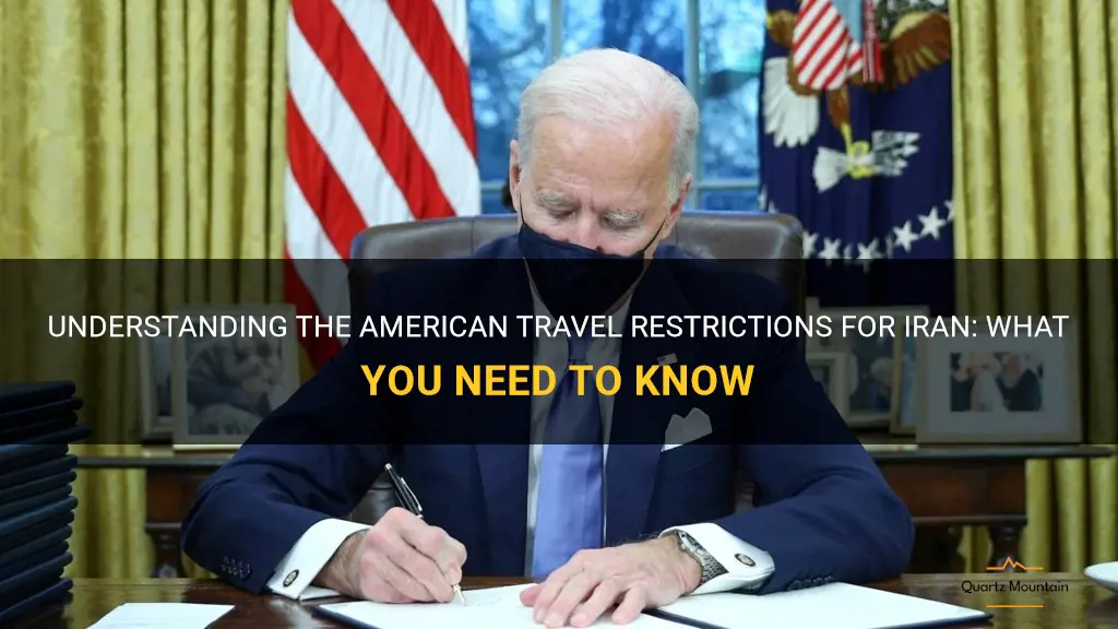 american travel restrictions iran