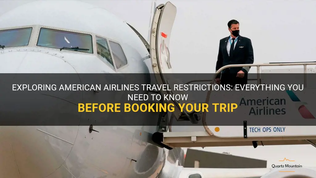 americanairlines.com travel restrictions