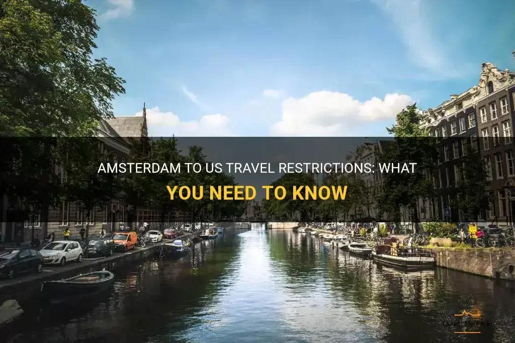 amsterdam to us travel restrictions