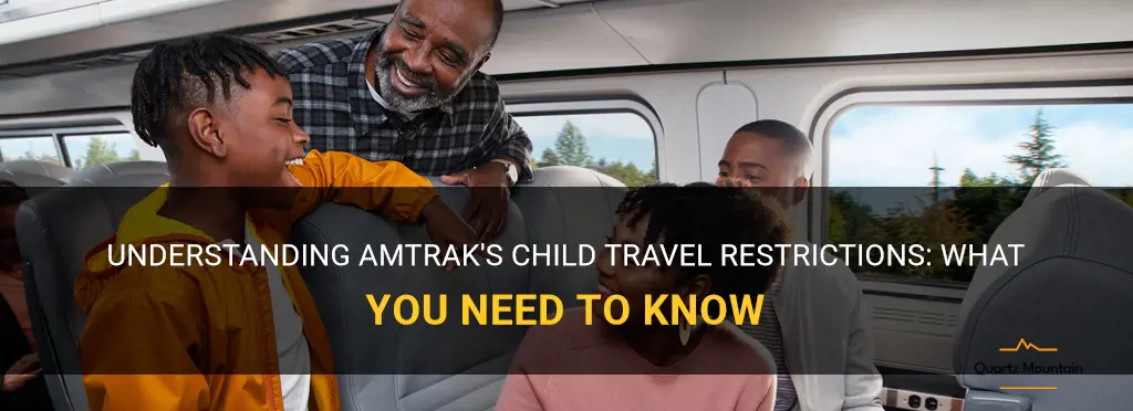 amtrak child travel restrictions