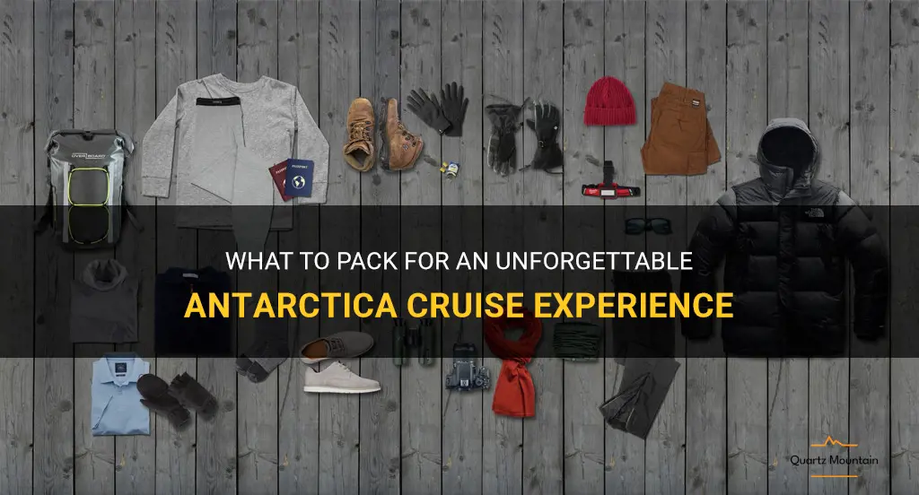 antarctica cruise what to pack
