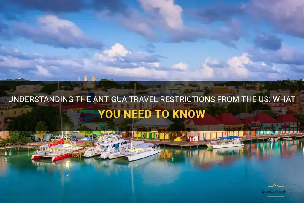 antigua travel restrictions from us