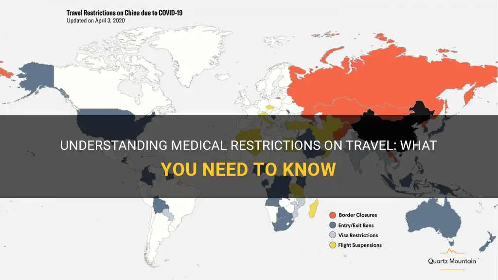 any medical restrictions on travel