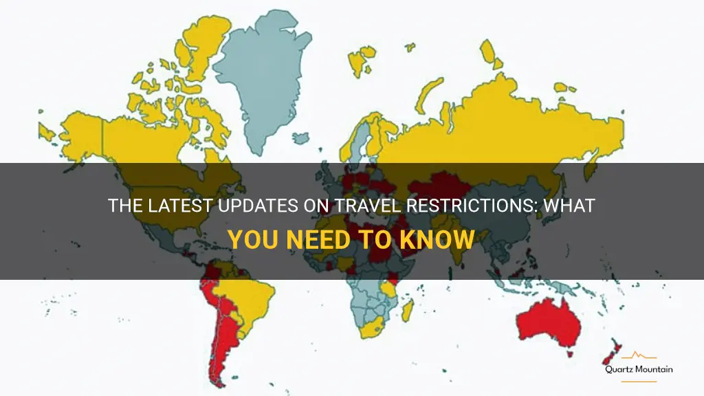 any news on travel restrictions