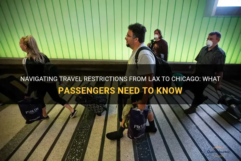 any restrictions for travelling lax to chicago for passengers