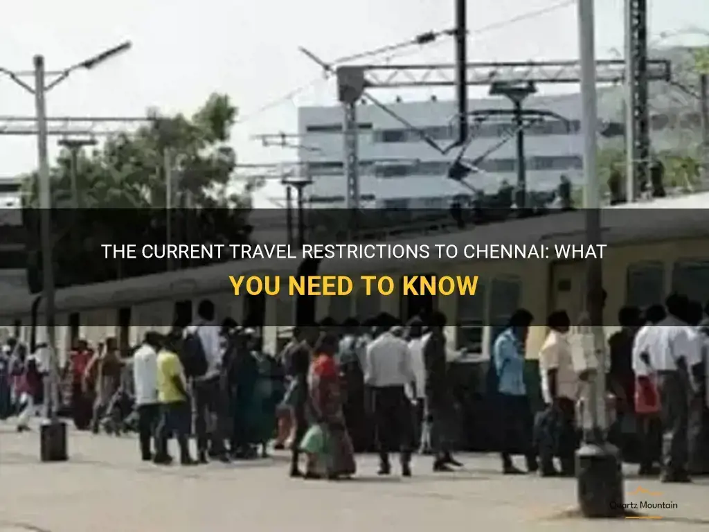 any restrictions to travel to chennai